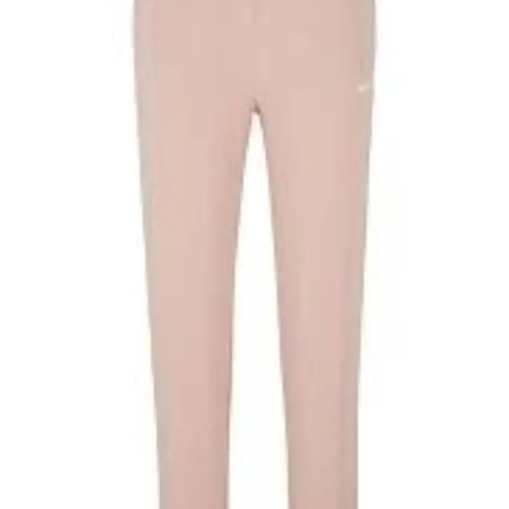 NWT HUGO BOSS CUFFED TRACKSUIT BOTTOMS IN BRUSHED JERSEY WITH LOGO size LARGE - Picture 4 of 4